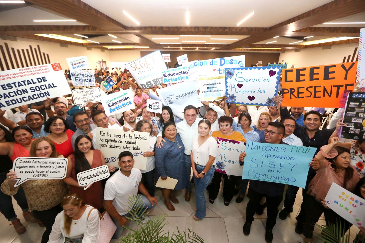 «Segey en tu comunidad» trabaja por un Yucatán más igualitario: Liborio Vidal