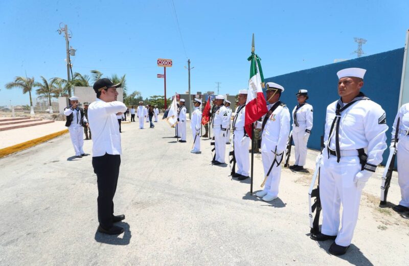 Conmemoran el Día de la Marina sin la ofrenda en altamar como era costumbre