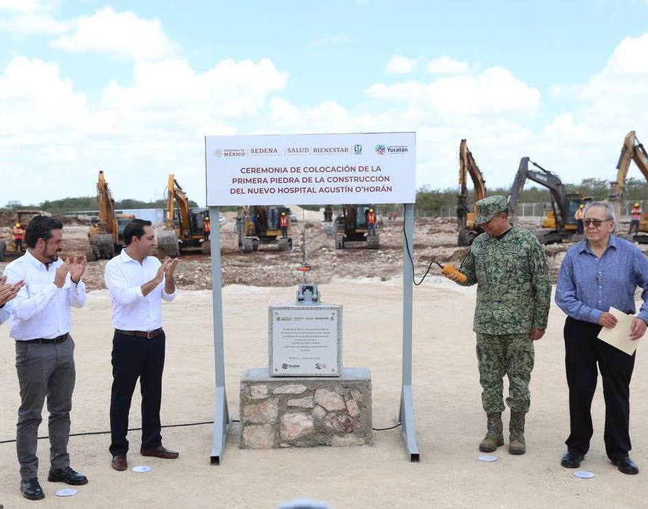 Arranca la construcción de nuevo hospital O´Horán, en el sur de Mérida