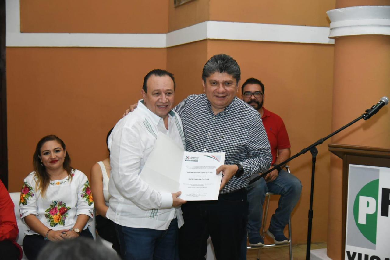 Roger Metri, al frente de la Cultura en el PRI Yucatán
