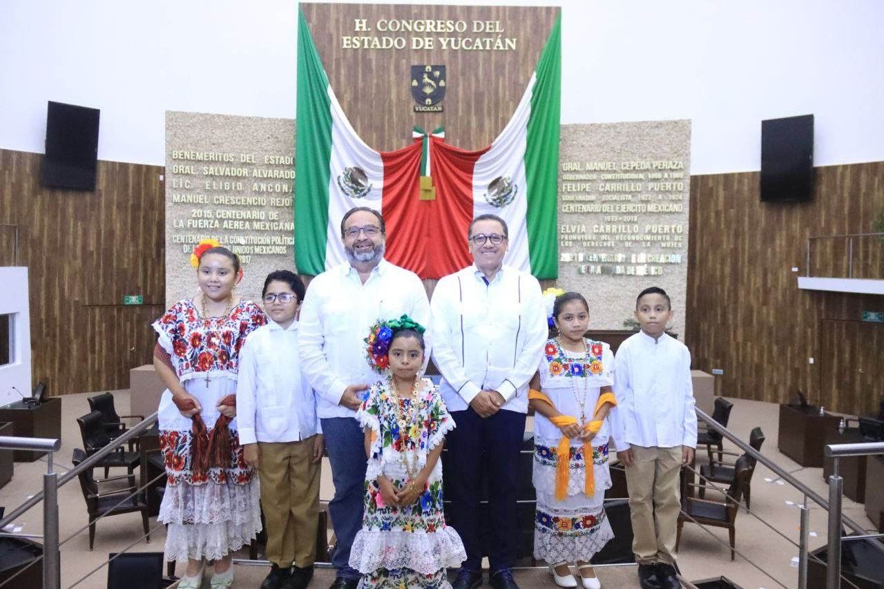 Rinde informe la delegación yucateca que asistió al Parlamento de las Niñas y los Niños de México