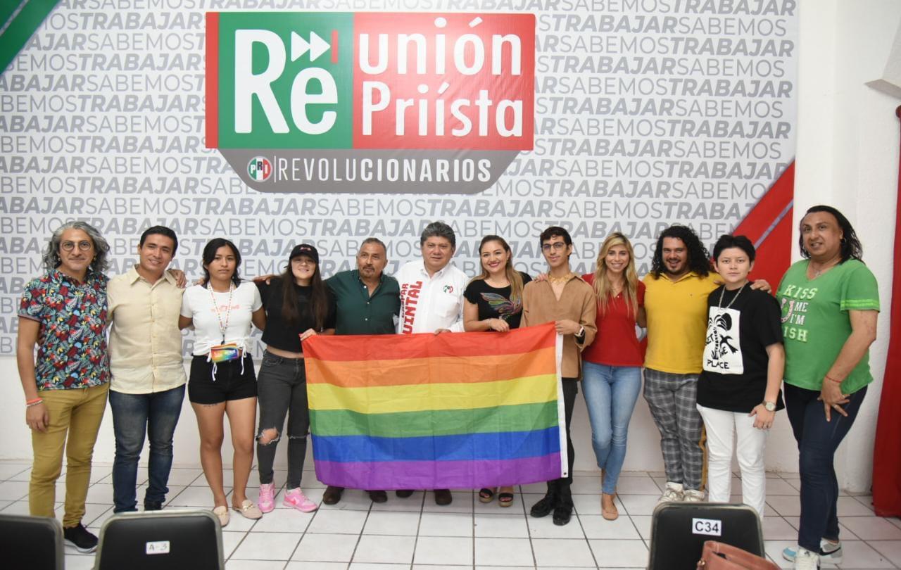 El PRI Yucatán abre más espacios para la comunidad LGBTIQ+