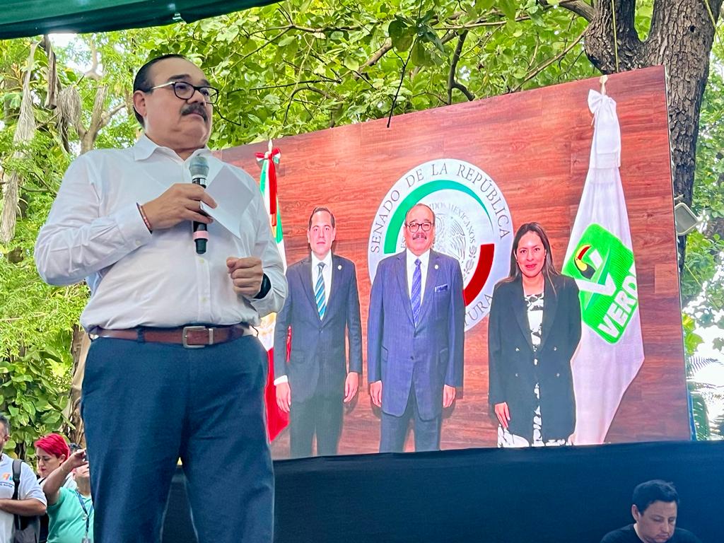 El PVEM meterá a Ramírez Marín en la encuesta de Morena para Gobernador