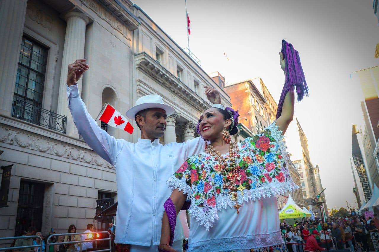 Yucatán destaca en EEUU y en Canadá en los festejos patrios