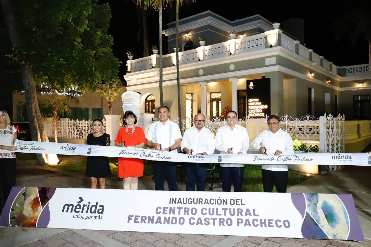 Inauguran Centro Cultural Fernando Castro Pacheco