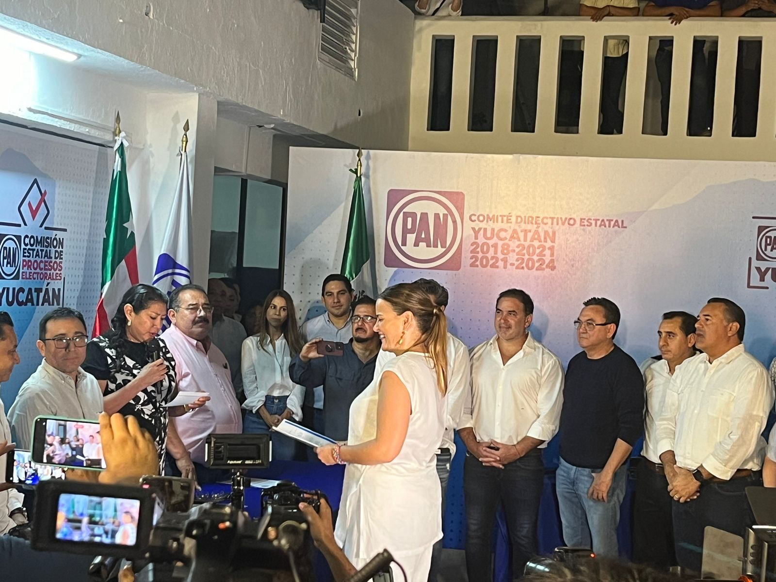 Cecilia Patrón se apunta formalmente para Mérida en el PAN