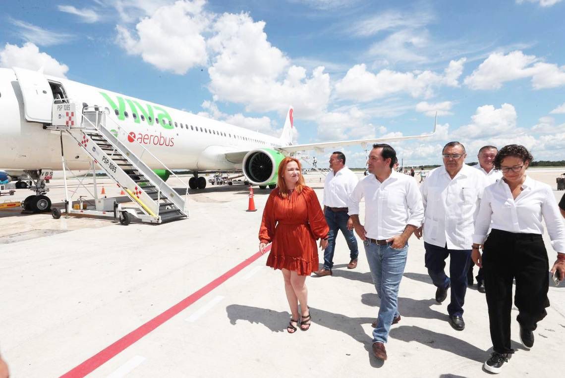 Aeropuerto de Mérida supera los 320 mil pasajeros en octubre