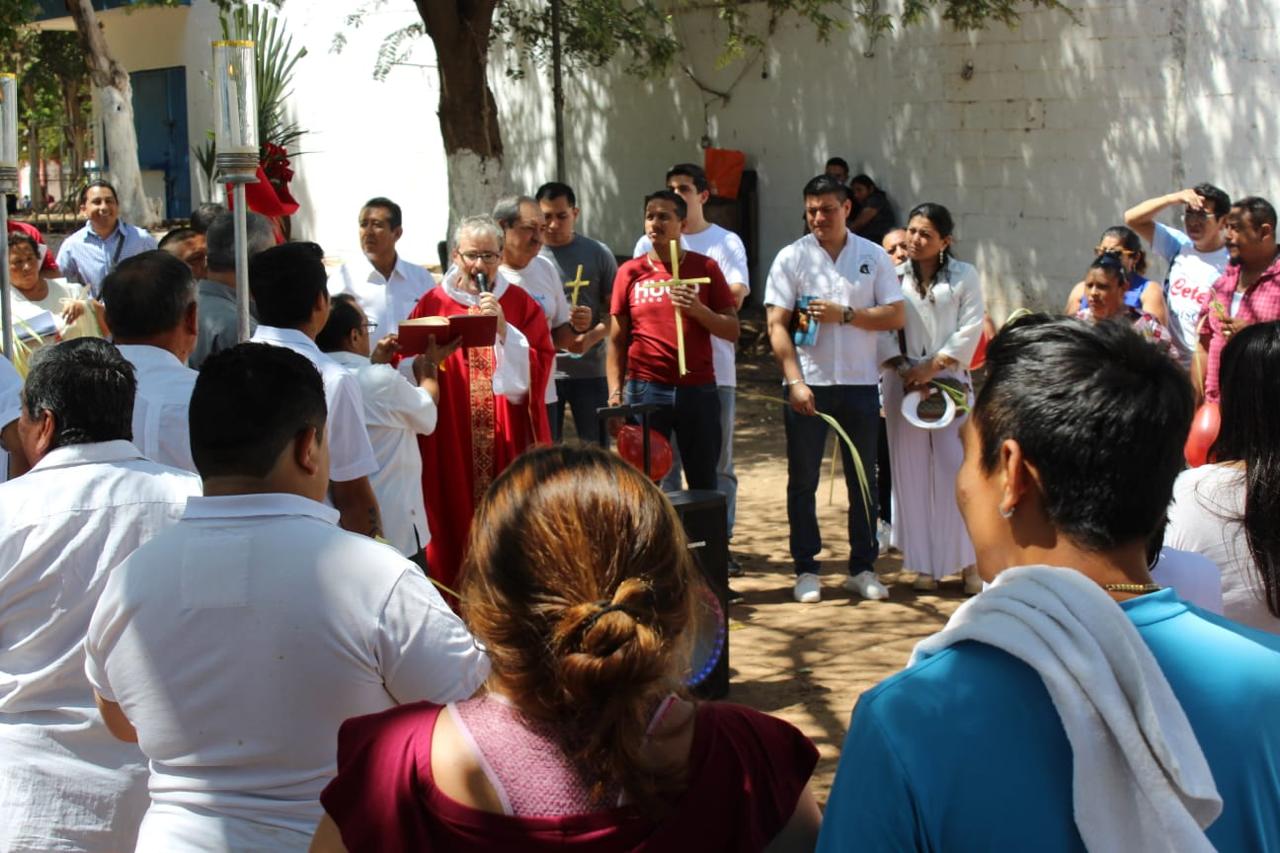 Inicia la Semana Santa en el Cereso de Mérida con el Domingo de Ramos