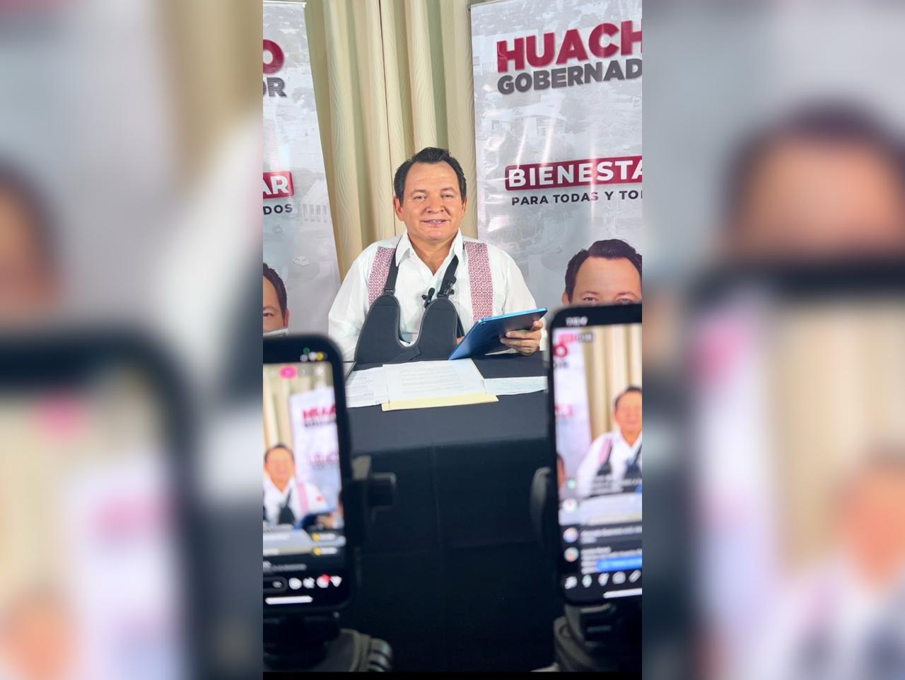 «Aún soy el candidato»: Huacho Díaz