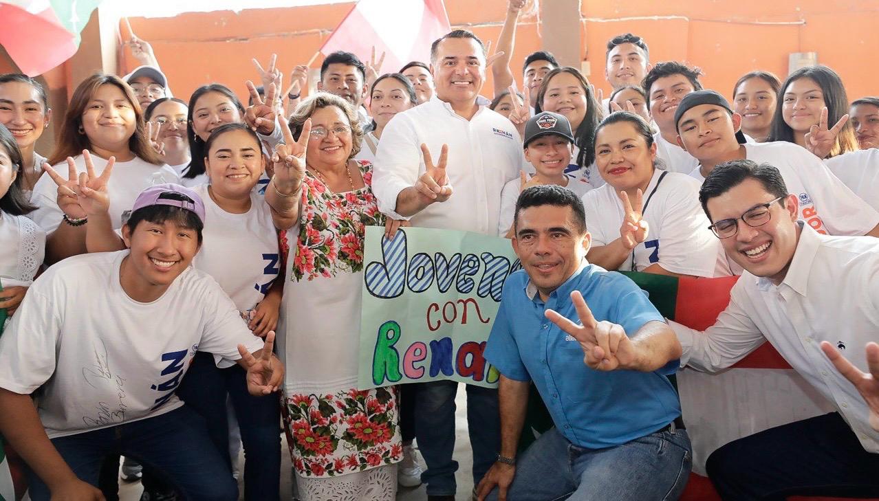 Más y mejores apoyos para el campo, promete Renán Barrera en Maxcanú