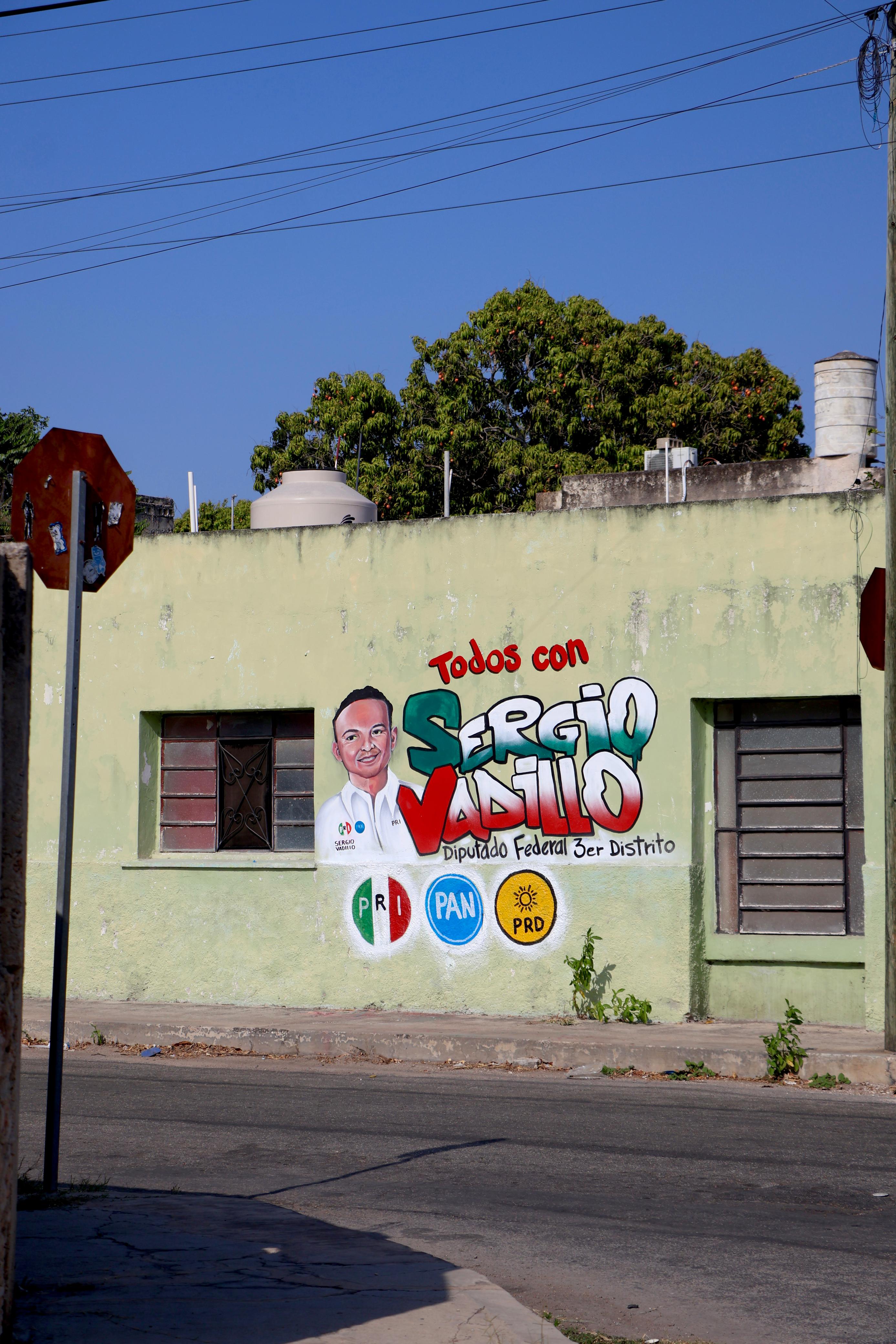 El arte del grafiti en la campaña de Sergio Vadillo