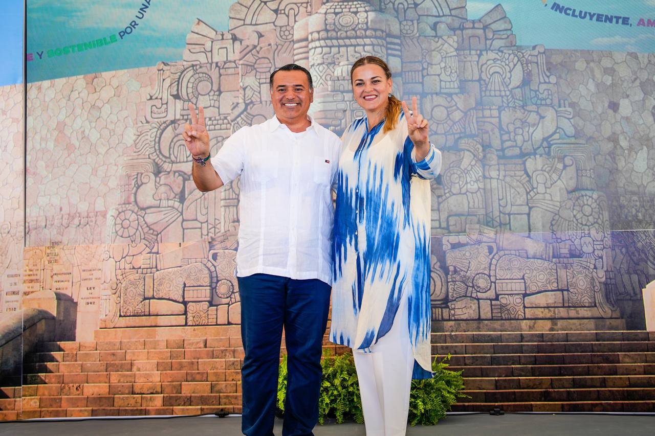 Con la Agenda 2050 Renán y Cecilia comprometen una Mérida más próspera