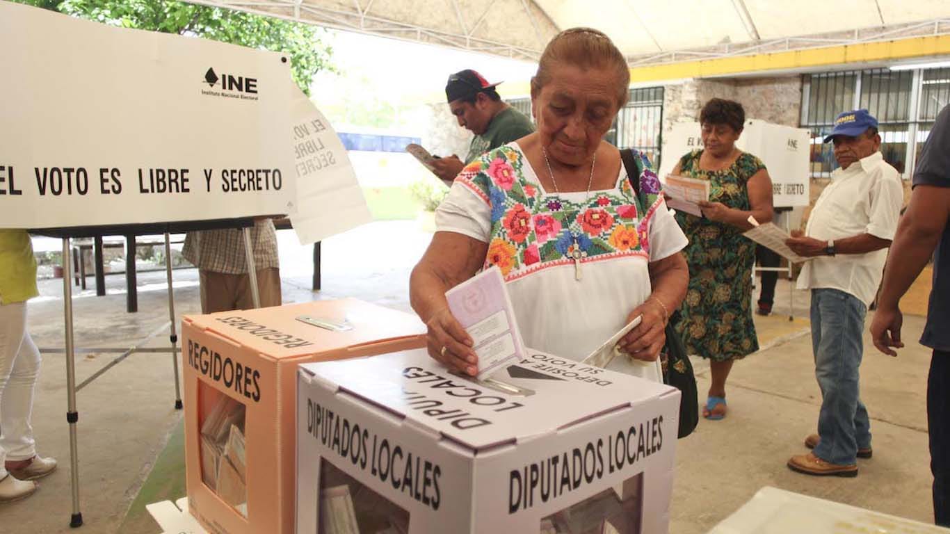 En Yucatán más de un millón 766 mil votantes podrán ir a las urnas el domingo