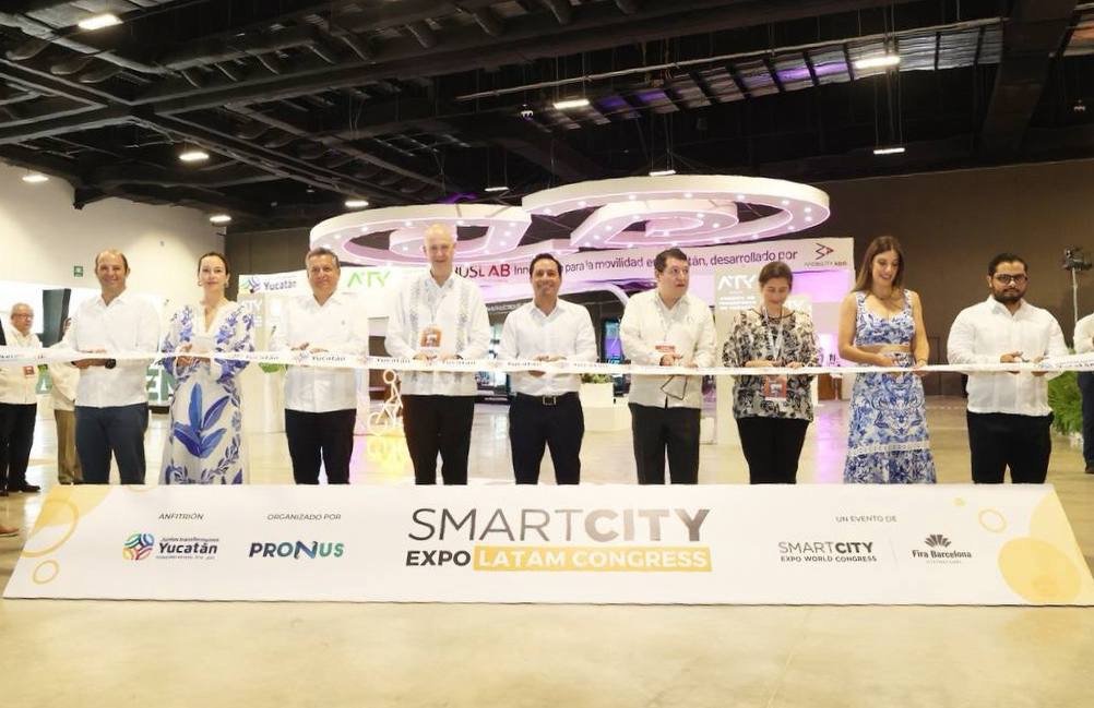 Inauguran el Smart City Expo, evento que reúne a 300 ciudades en Mérida